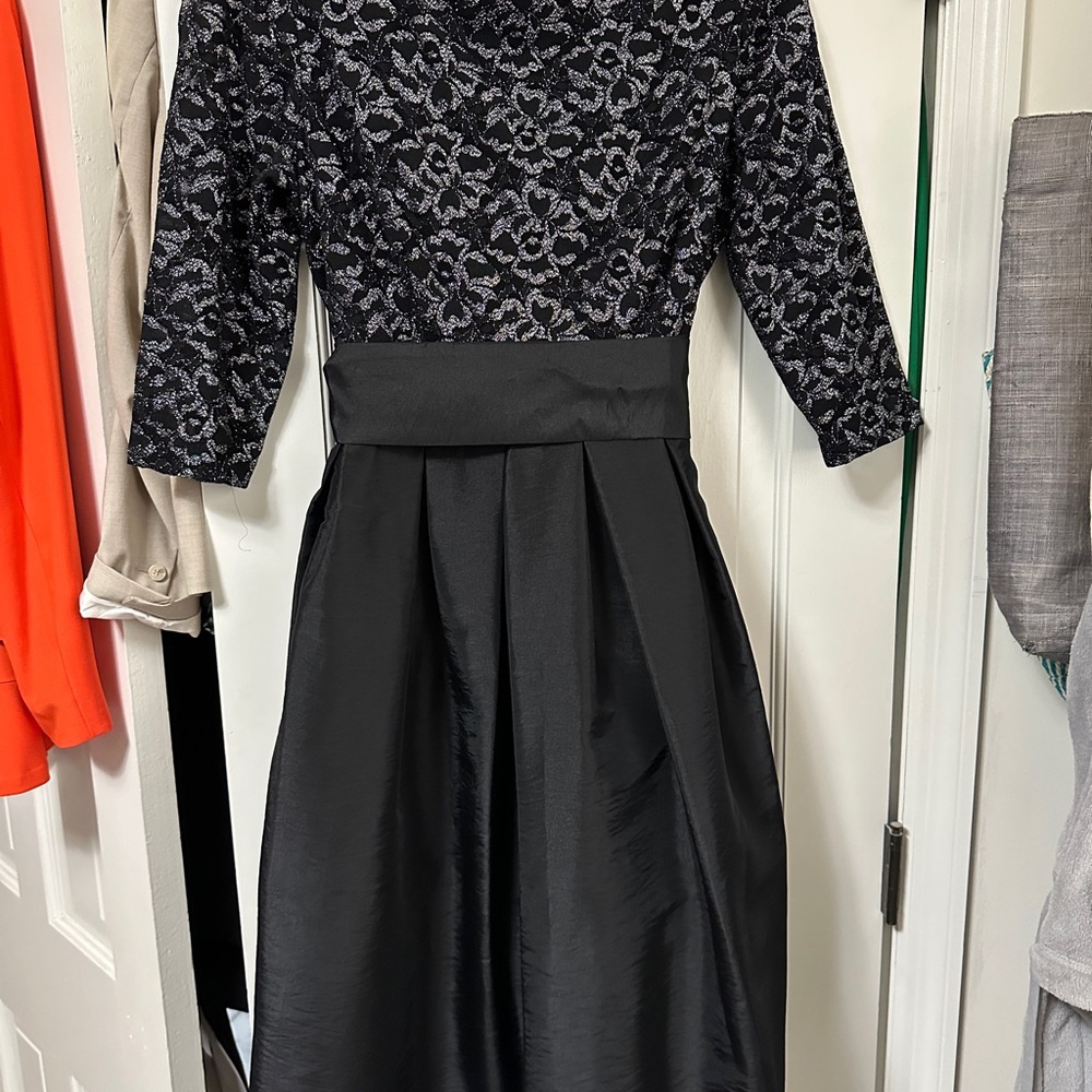 Jessica Howard size 12 Black Lace Dress